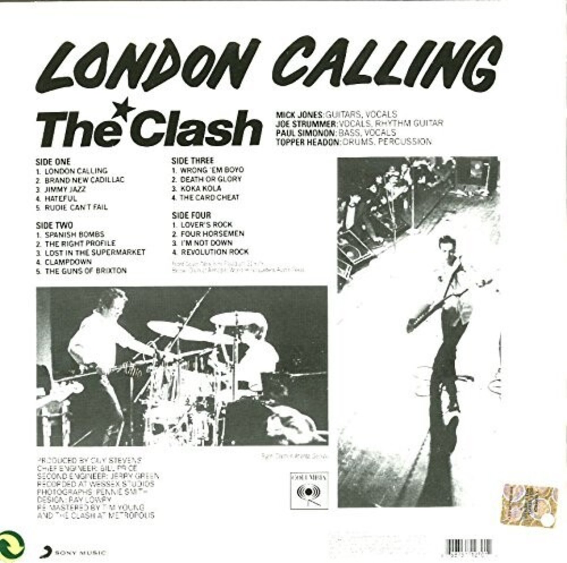 LONDON CALLING - 2 LPS - 2