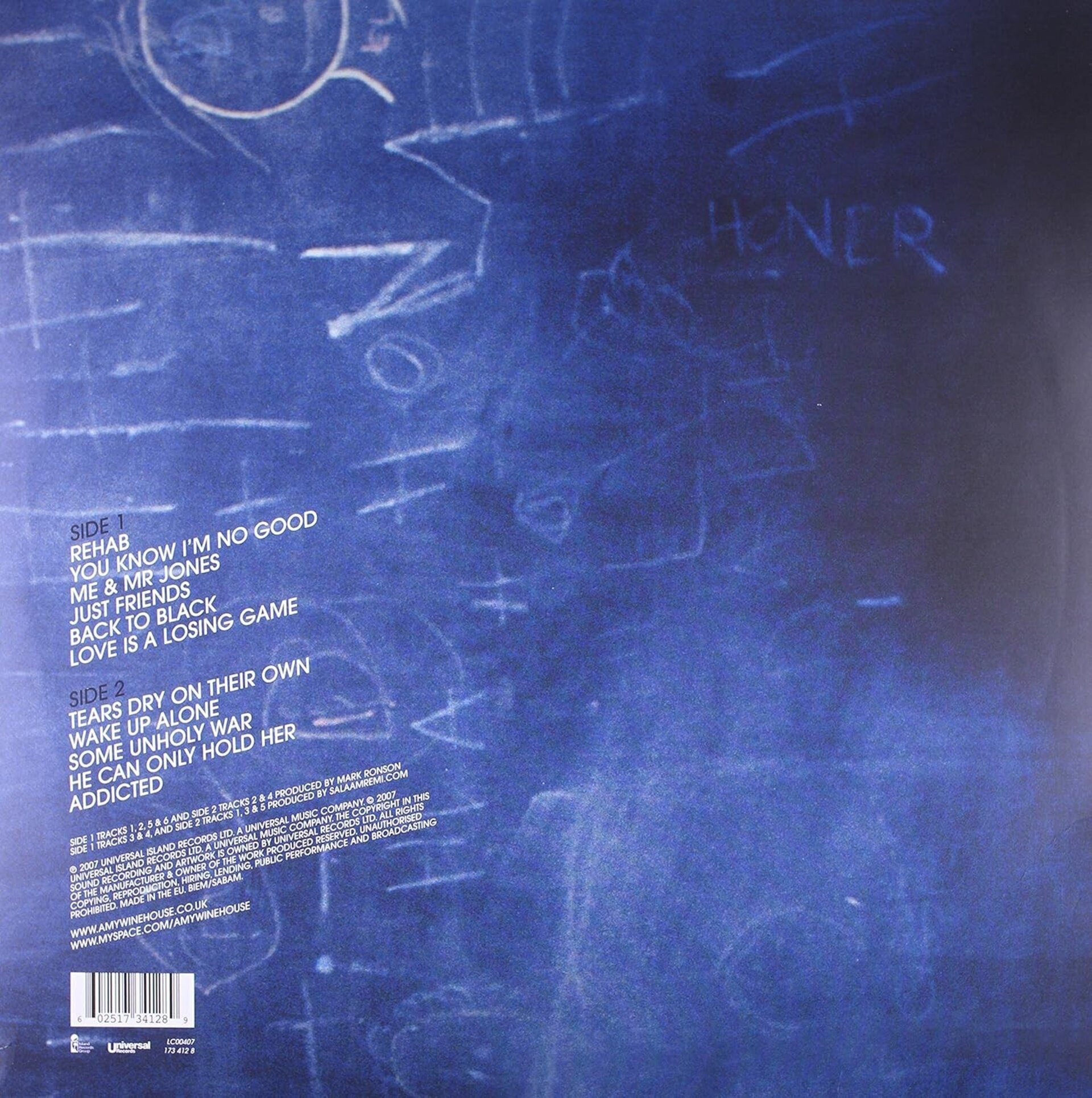 BACK TO BLACK - LP - 2